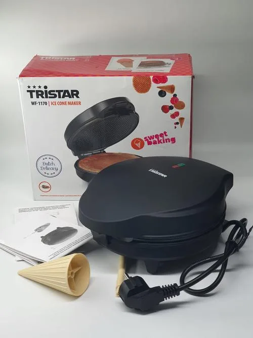 Aparat pentru conuri de înghețată Tristar WF-1170 — Recenzie, caracteristici și verdict