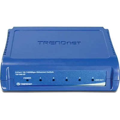 Switch TRENDnet TE100-S5 5 porturi — Recenzie, specificații și verdict