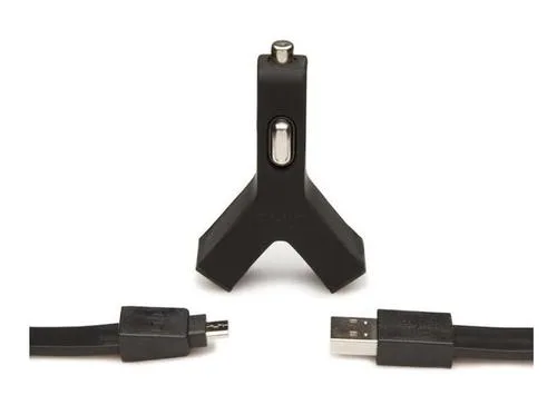 Incarcator auto TYLT Duo Y-Charge microUSB — Recenzie, specificații și performanță