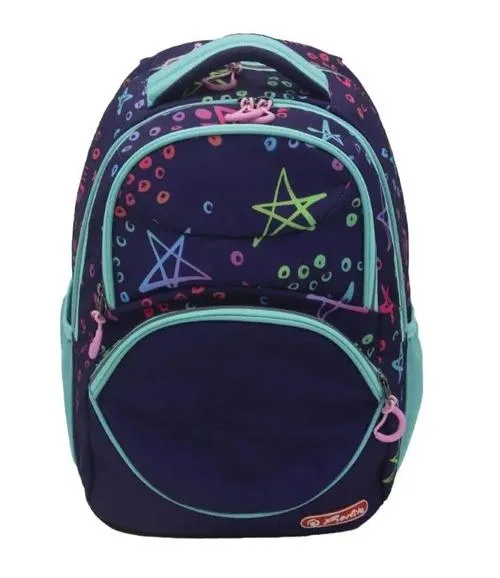 Herlitz Rucsac Zipper Cube Stars — Caracteristici, review și preț recomandat