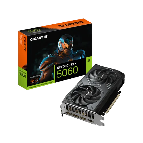 Valoare placa video GIGABYTE GeForce RTX 5060 WINDFORCE MAX OC — Recenzie performanță și specificații