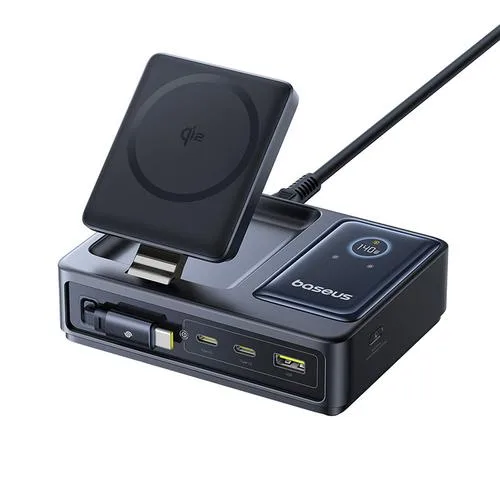 Incarcator wireless Baseus Nomos 5in1 — Recenzie, specificații și performanță