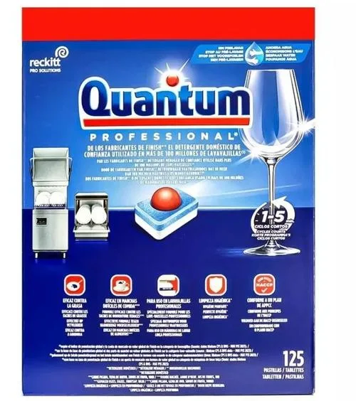 Detergent tablete FINISH Quantum Professioanl — Recenzie, performanță și preț