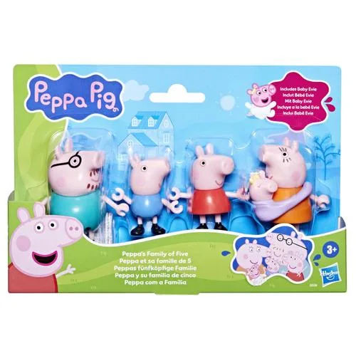 Peppa Pig Set 5 figurine familie — Recenzie, preț și caracteristici Hasbro Interactive