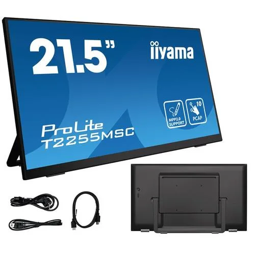 Monitor iiyama T2255MSC-B1 IPS LED — Specificații, performanță & verdict