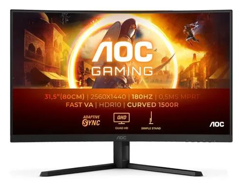 Monitor gaming AOC CQ32G4VE — Specificații, performanță & verdict
