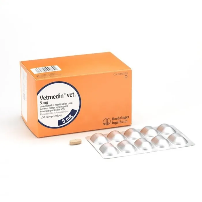 Vetmedin 5 mg 100 tablete masticabile Boehringer Ingelheim — Tot ce trebuie să știi, opinii & preț