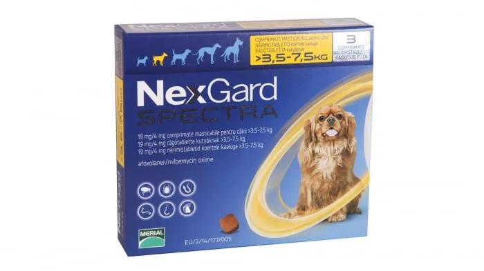 NexGard Spectra S comprimate masticabile Merial — Recenzie sinceră, preț & verdict final