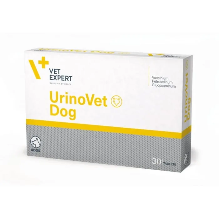 Valoare titlu VET EXPERT UrinoVet Dog 400 mg — Recenzie, preț și caracteristici