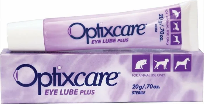 Optixcare eye lube plus — Recenzie despre protecție oculară pentru animale