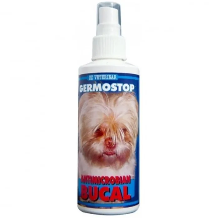 Germostop bucal Farmavet — Review preț și caracteristici pentru igiena orală a pisicilor și câinilor