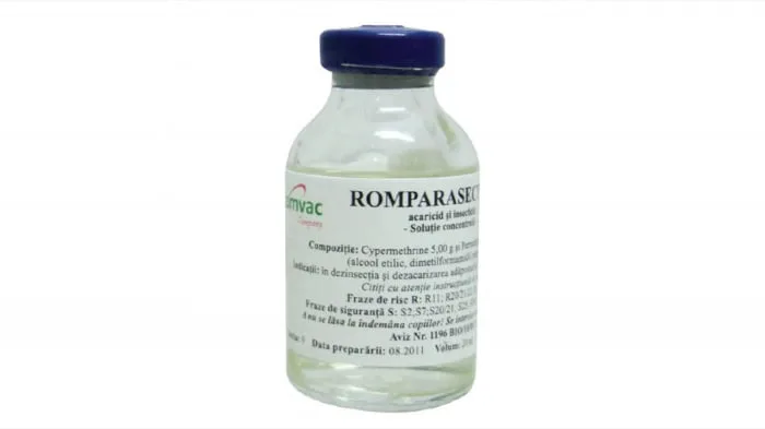 Romparasect 5% soluție concentrată — Recenzie despre eficiență și preț