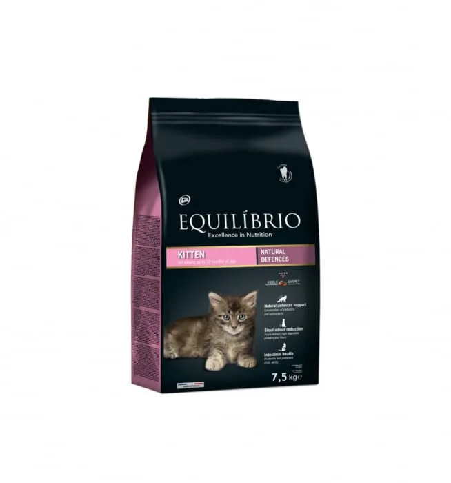 Hrana uscată pentru pisici Equilibrio Kitten — Recenzie despre calitate și preț