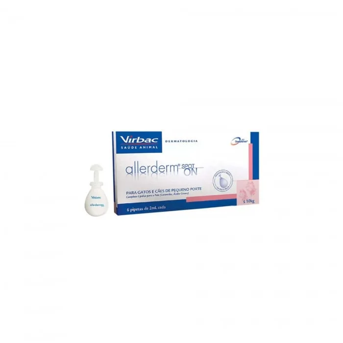Allerderm Spot On Virbac — Recenzie și preț pentru sănătatea pielii pisicilor