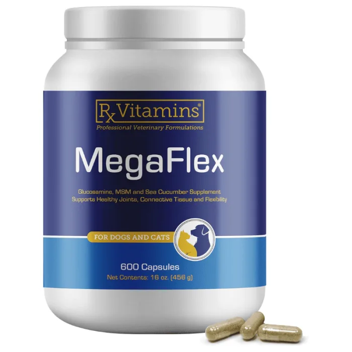 Valoare supliment pentru câini RX MegaFlex 600 — Recenzie, beneficii și preț