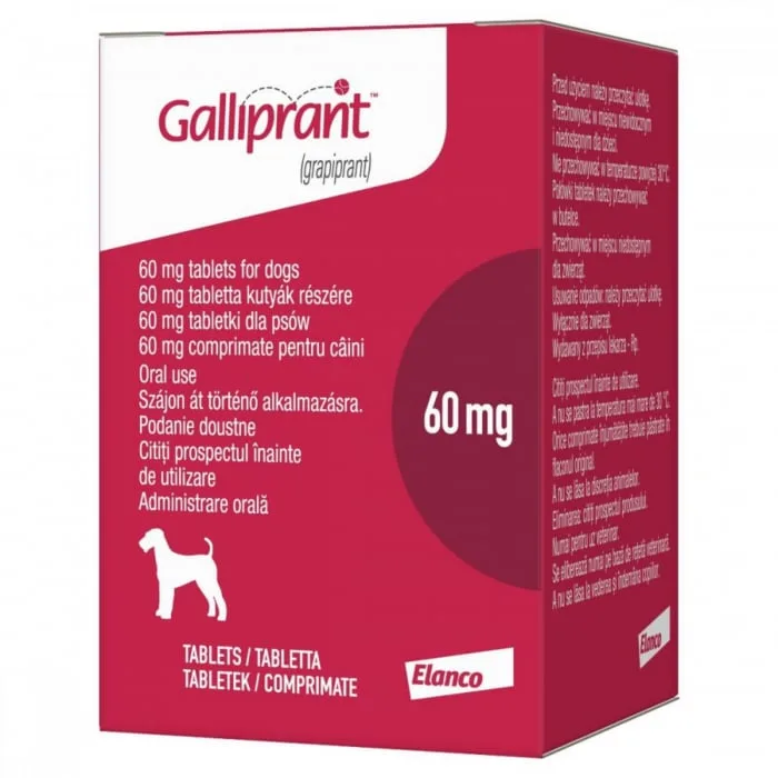 Valoare tratament câini Elanco Galliprant 60 mg — Recenzie și specificații