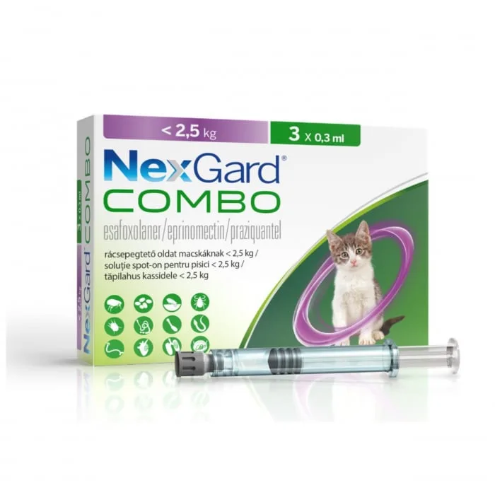 Recenzie NexGard Combo soluție spot-on pentru pisici 2,5 kg — Merită cumpărat?