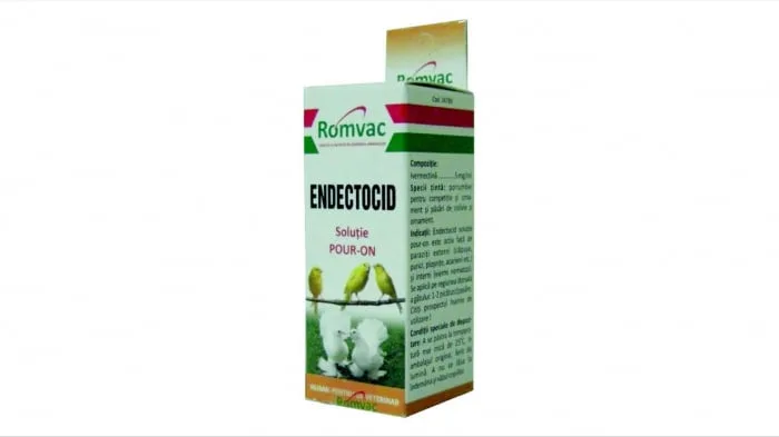 Preț ENDECTOCID Soluție spot on Romvac — Recenzie pentru combaterea capuselor și păduchilor la animale de fermă