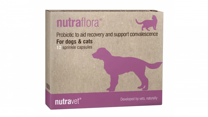 Recenzie NutraVet Nutraflora pentru câini și pisici — beneficii, preț și caracteristici