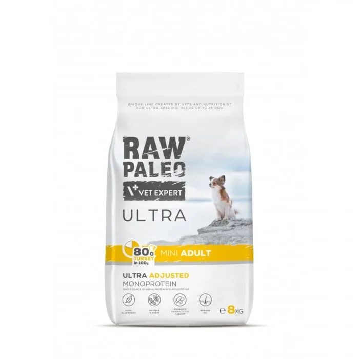 Recomandări hrana uscată pentru câini Vet Expert Raw Paleo Ultra Turkey Mini Adult — Păreri și specificații
