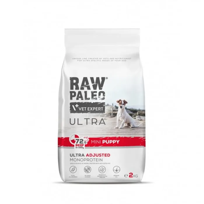 Hrana uscată pentru câini Vet Expert Raw Paleo Ultra Beef — Păreri despre calitate și preț