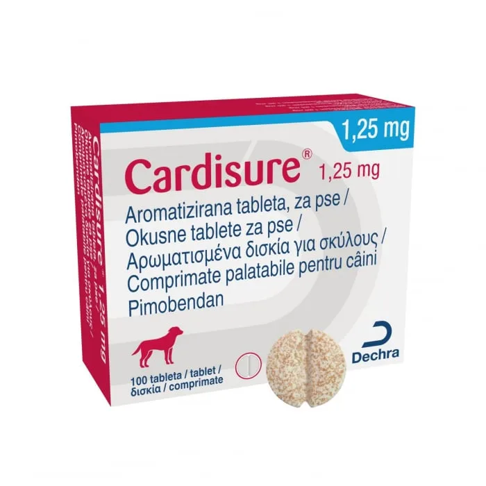 Cardisure 1,25 mg Dechra — Recenzie și păreri despre comprimate palatabile pentru câini