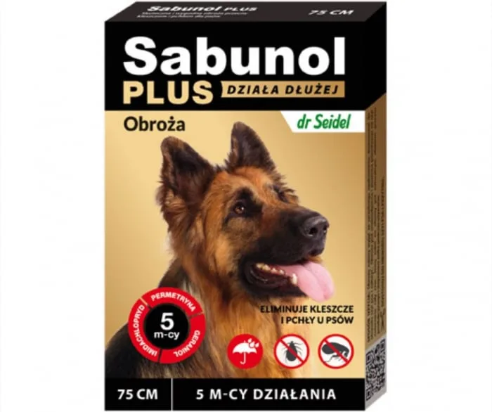 Zgarda antiparazitara Dr Seidel Sabunol Plus — Recenzie, preț și caracteristici