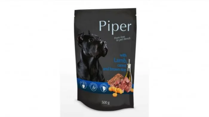 Piper Adult cu carne de miel, morcovi și orez brun — Recenzie calitate pentru câini