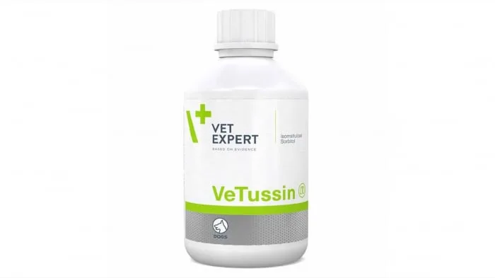Valoare sirop VetExpert Vetussin — Recenzie privind eficiența pentru caini cu probleme respiratorii