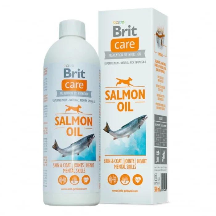 Brit Care ulei de somon — Recenzie despre calitate, preț și beneficii pentru pisici