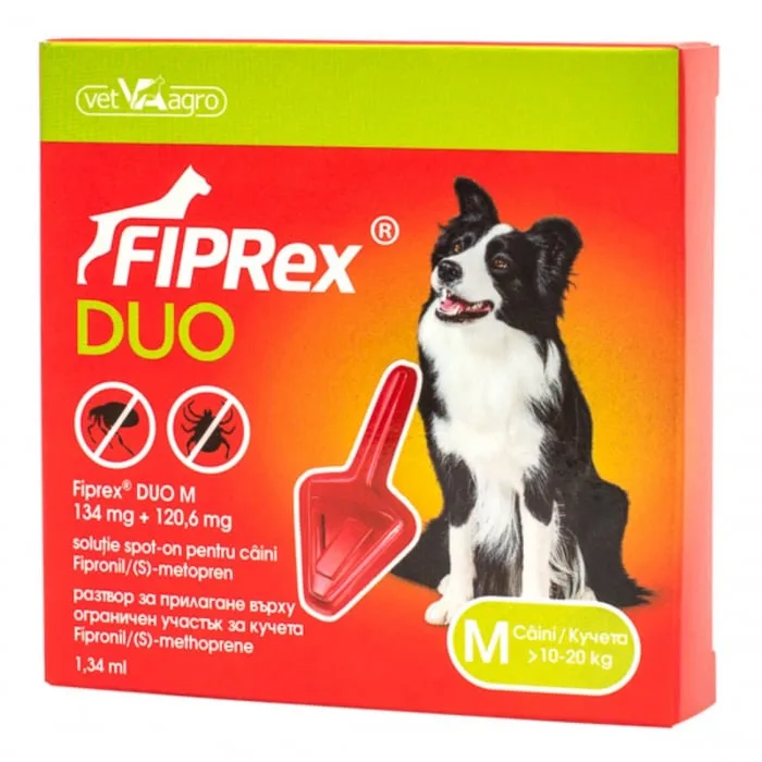 Vetagro Fiprex Duo M Dog — Recenzie completă & verdict despre antiparazitare pentru câini de talie mică