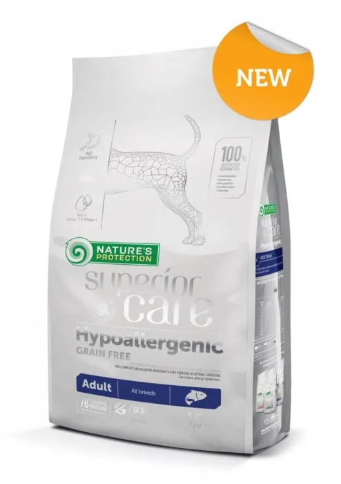 Natures Protection Superior Care Hipoallergenic pentru câini — Recenzie și verdict privind prețul