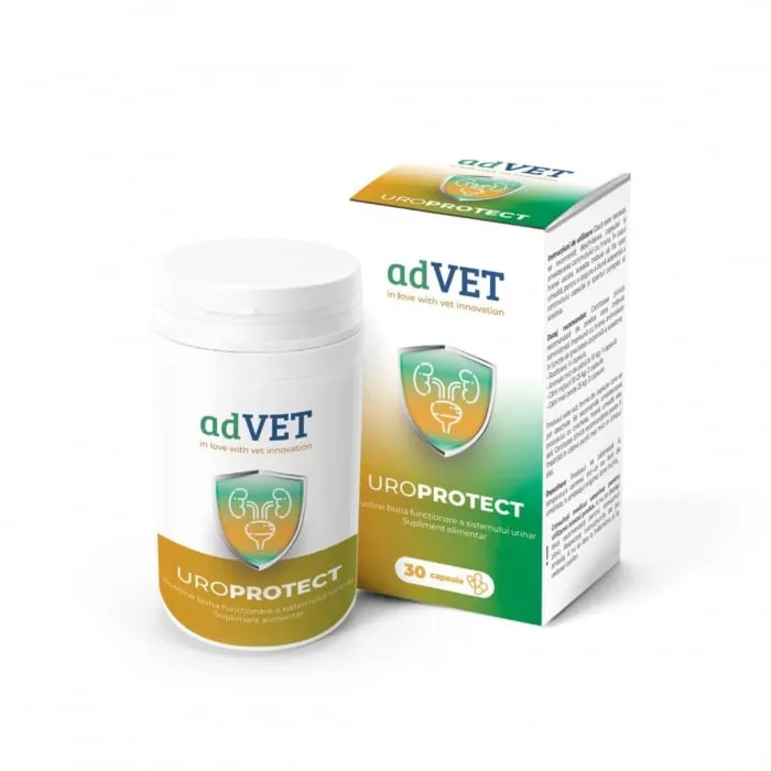 Uroprotect AdVet — Recenzie despre beneficiile pentru sănătatea sistemului urinar al pisicii