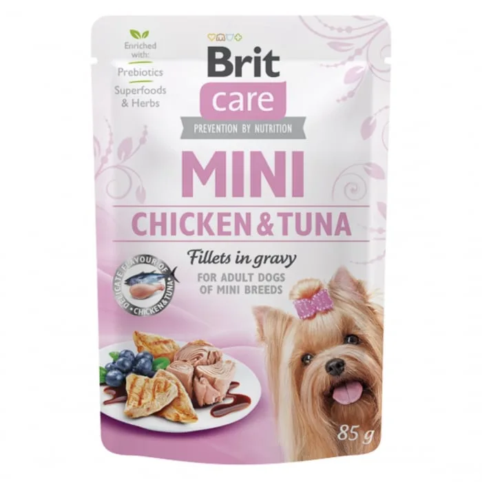 Brit Care Dog Mini Chicken and Tuna Fillets in Gravy — Review despre calitate și preț