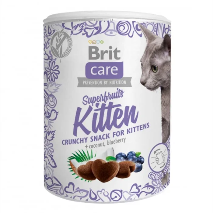 Brit Care Cat Snack Superfruits Kitten — Recenzie și preț pentru calitate și beneficii