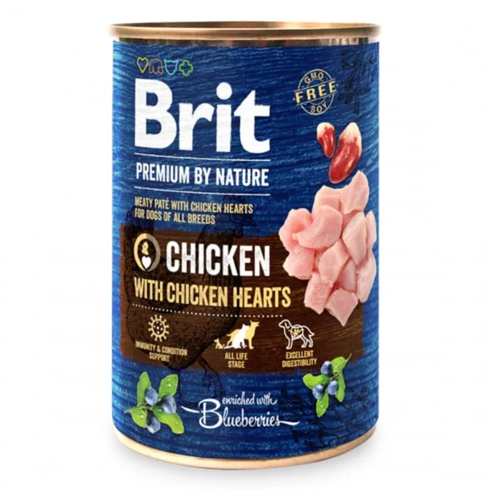Brit Premium by Nature Chicken with Hearts — Recenzie, preț și caracteristici pentru câini