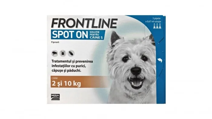 Recomandări Frontline Spot On Caine S (2-10 kg) — Review complet & verdict