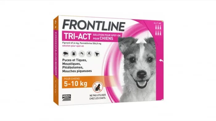 Valoare titlu Merial Frontline Tri-act S spot on pentru câini — Recenzie completă și verdict