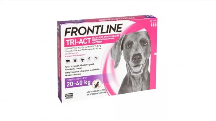 Frontline Tri-act L spot on pentru câini — Recenzie completă și verdict privind prețul