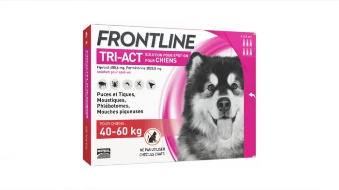 Recomandare Frontline Tri-act XL spot on pentru câini 40-60 kg — Testat și recenzat, opinii reale