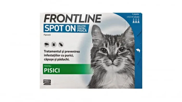 Valoare titlu Merial Frontline Spot On Pisica — Opinie, preț și caracteristici