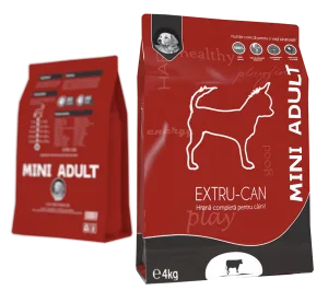Hrana uscată pentru câini Extru-Can Mini cu vită — Recenzie despre calitate și avantaje