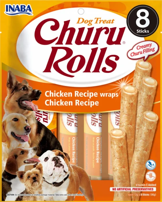 Recomandat: Inaba Churu Rolls recompense pentru câini cu pui — review, preț și caracteristici