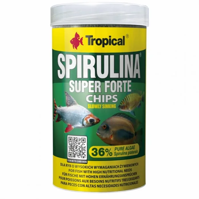 Hrana pentru pești Tropical Spirulina Forte — Recenzie, specificații și verdict
