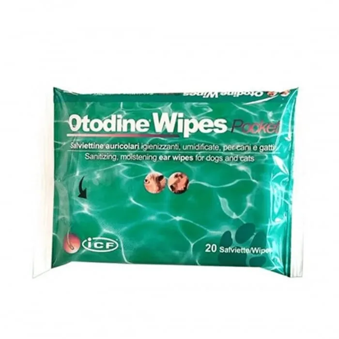 Otodine Wipes — Recenzie calitate și preț pentru servetele umede pentru urechi pisici și câini