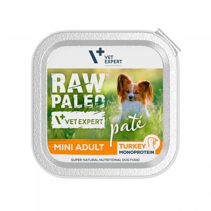 Hrana umedă pentru câini VET EXPERT Raw Paleo Pate — Păreri și specificații