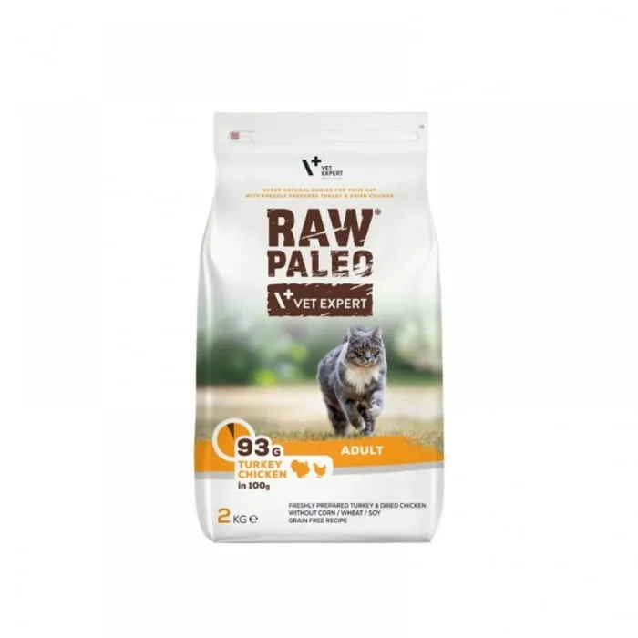 Hrana uscată pentru pisici adulte VET EXPERT RAW PALEO — Păreri despre calitate și preț