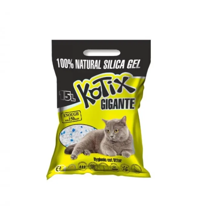 Asternut igienic silicat Kotix Normal — Păreri și avantaje pentru pisici