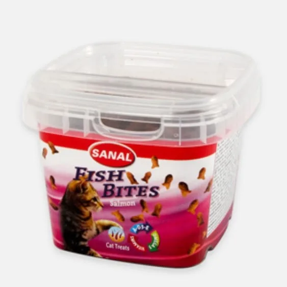 Sanal Cat Fish Bites — review privind calitatea și prețul pentru pisici