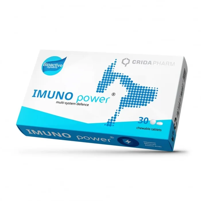 Recomandări suplimentare pentru imunitate la câini și pisici — Supliment IMUNOpower Crida Pharm, 30 comprimate